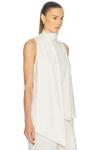 Топ Noam Poplin Eaves, Chalk - фото 2