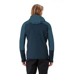 Флис VAUDE Monviso Grid hoodie, синий - фото 2