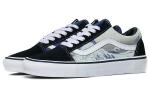 Кроссовки Vans Old Skool Skateboarding Shoes Unisex Low-top White/gray/black, черный - фото 3