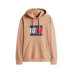 Худи Tommy Jeans RWB Flag Regular Fit, бежевый - фото 3