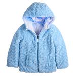 Детская куртка-пуховик reversible для девочек 4-16 лет Madden Girl, Pastel Blue Rose - фото 4