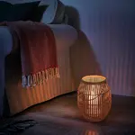 Фонарь, бамбук, 29 см, HÖVISK IKEA - фото 4