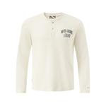 Футболка унисекс HERITAGE Series Mizuno, цвет слоновая кость - фото