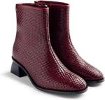 Ботинки GIOSEPPO Women's Glam Oxford Boot, Burgundy - фото