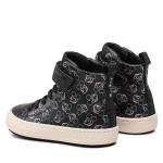 Кроссовки Geox JKalispera Girl, черный - фото 3