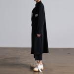 Yohji Yamamoto Черное мужское пальто, Black - фото 7