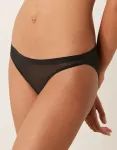Черные сетчатые трусики бикини Calvin Klein Shapewear - фото