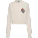 MSGM Свитшот женский кремовый - фото