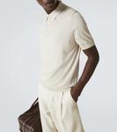 Хлопковая поло Fedeli, бежевый - фото 5