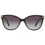 Burberry BE4216 Солнцезащитные очки кошачий глаз с градиентом, черные - фото 3