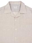 Льняная рубашка Brunello Cucinelli, нейтральный - фото 3