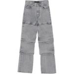 Джинсы с панелями и нашивкой Logo Patch Y/Project, светло-серый - фото