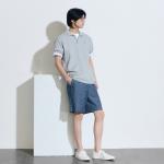 Рубашка поло унисекс Gap, синий - фото 15