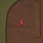 Брюки Supreme x Jordan Tricot Track Pant, Olive - фото 3