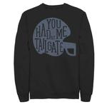 Мужской флисовый пуловер с рисунком You Had Me At Tailgate Licensed Character - фото