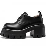 Лоферы женские черный Yearcon - фото