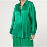 Рубашка ACANTO Marina Rinaldi, зеленый - фото