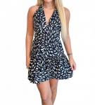 Черное мини-платье Cecil Free People - фото