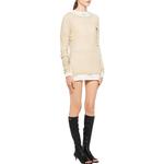 Платье Miu Miu с длинными рукавами, желтый - фото 4