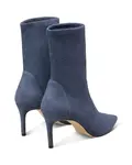 Женские ботильоны Stuart Power 75 на молнии Stuart Weitzman, синий - фото 4