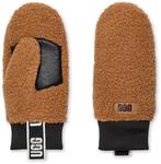 Ugg Перчатки Fluff logo tape mitt chestnut s/m - фото 2