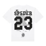 Футболка Sp5der x Pyrex Tee, White - фото