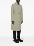 Тренч длины миди JIL SANDER, зеленый - фото 3