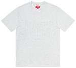 Топ Supreme Cutout Logo Short-Sleeve Top 'Ash Grey', серый - фото