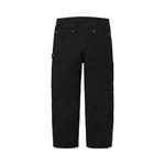 Брюки Supreme Moleskin Double Knee Painter Pant 'Black' - фото 2