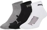 Носки унисекс Puma, цвет 3 double packs (white + black + gray) - фото