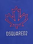 Футболка с логотипом DSQUARED2 KIDS, синий - фото 3