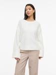 VILA Свитер 'VILuna' в белом цвете - фото 3