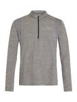 Флисовый свитер Protest  PRTSTRAYED 1/4 zip active top, цвет Dark Grey Melee - фото 2