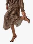 Леопардовый принт макси-платье с волнообразным подолом James Lakeland, Leopard - фото 4