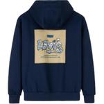 Levis Толстовка levi's темно-синяя детская - фото 4