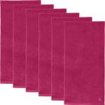 Полотенце для ванной Erwin Müller 6er Pack, фуксия - фото