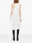 Платье асимметричного кроя Carol Christian Poell, белый - фото 4