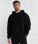 Толстовка Hugo хлопковая однотонная, черный - фото 3