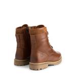 Ботильоны на шнуровке Travelin Larvik, Cognac - фото 4