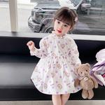 Платье для детей PROTECTCAMEL, cute фиолетовый - фото 4