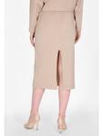 Юбка до колена DreiMaster Klassik, бежевый - фото 4