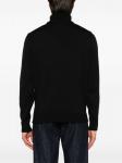 Свитер из натуральной шерсти Zanone, черный - фото 2