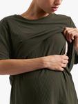 Топ для беременных и кормления Mike Ribbed Ripe, Khaki - фото 2