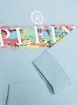 Худи с логотипом Philipp Plein Junior, синий - фото 3