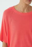Базовая футболка comma, коралловый - фото 3