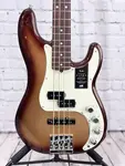 Бас-гитара Fender American Ultra Precision 2023 Mocha Burst - фото 2
