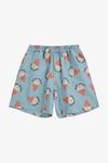 Детские хлопковые шорты Morning Egg Bobo Choses, синий - фото 2