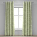 Занавеска с люверсами Abakuhaus Orme Blätter 2 шт, 280x245x0,5 см, экрю - фото