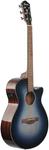Акустическая гитара Ibanez AEG50 Acoustic-Electric Guitar, Indigo Blue Burst - фото 4