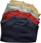 Мужской свитер оверсайз вязаный - фото 3